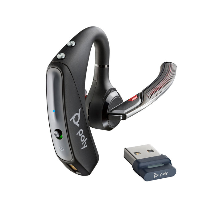 Auricular Bluetooth con Micrófono Poly Voyager 5200 Negro