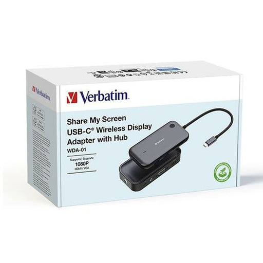 Adaptador USB-C Verbatim 32146 Full HD