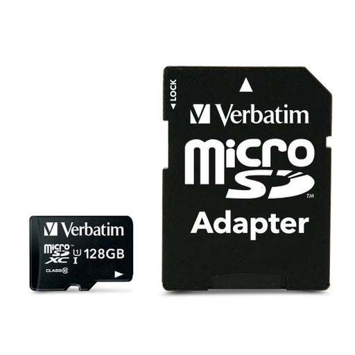 Tarjeta de Memoria Micro SD con Adaptador Verbatim 44085