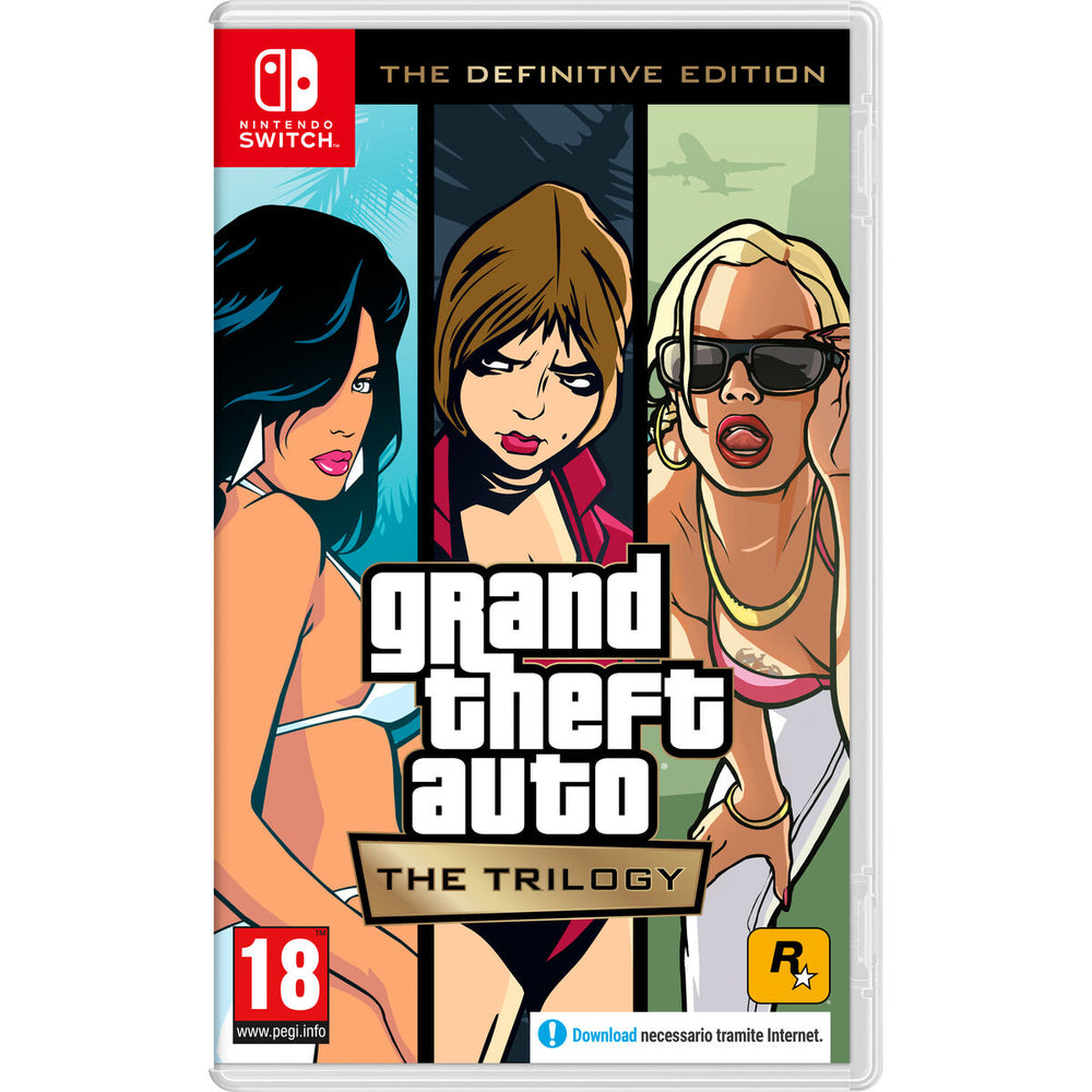 Videojuego para Switch Nintendo Grand Theft Auto: The Trilogy The Definitive Edition