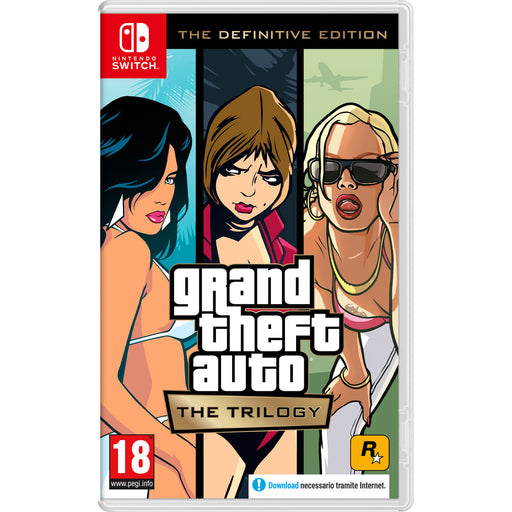 Videojuego para Switch Nintendo Grand Theft Auto: The Trilogy The Definitive Edition
