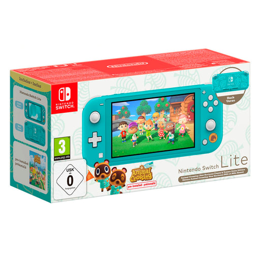 Nintendo Switch Lite + Animal Crossing Nintendo Turquesa