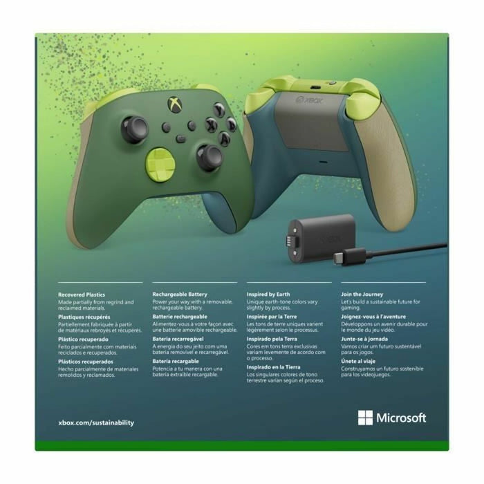 Mando Gaming Inalámbrico Microsoft Verde