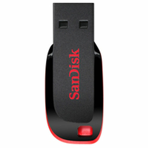 Pendrive SanDisk Cruzer Blade Negro Negro/Rojo 128 GB