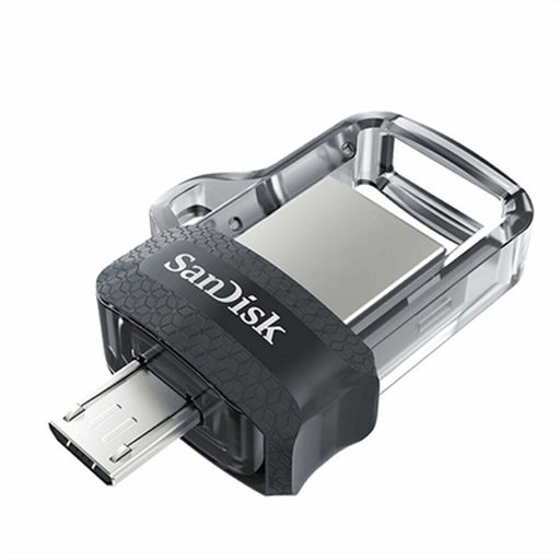 Memoria USB SanDisk Ultra Dual m3.0 Plateado 128 GB