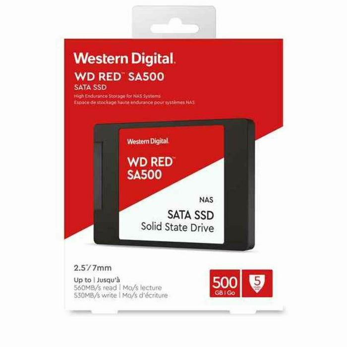 Disco Duro SSD Western Digital Red SA500 2,5" 500 GB SSD