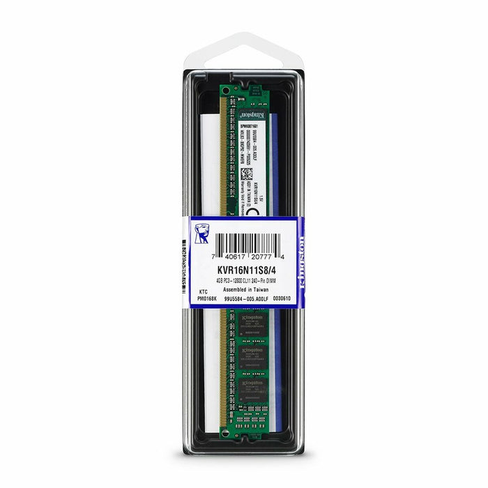 Memoria RAM Kingston KVR16N11S8/4 DDR3 4 GB CL11