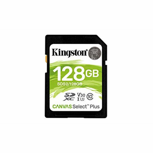 Tarjeta de Memoria SD Kingston SDS2/128GB 128GB Negro 128 GB UHS-I