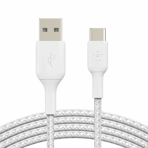 Cable USB-C a USB Belkin CAB002BT1MWH 1 m Blanco