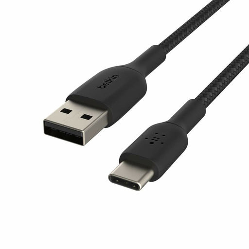 Cable USB A a USB C Belkin CAB002BT3MBK 3 m Negro (Reacondicionado A)