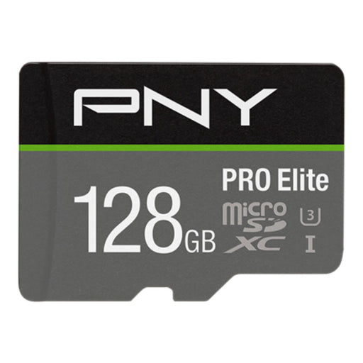 Tarjeta de Memoria Micro SD con Adaptador PNY P-SDU128V31100PRO-GE Pro Elite C10 128 GB