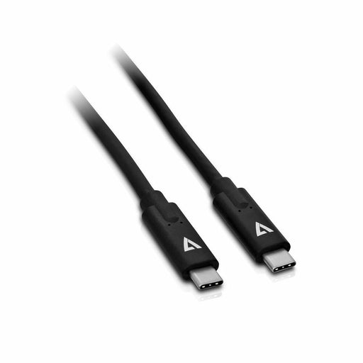 Cable USB C V7 V7UCC-1M-BLK-1E      1 m Negro
