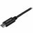 Cable USB C Startech USB2CC50CM           0,5 m Negro