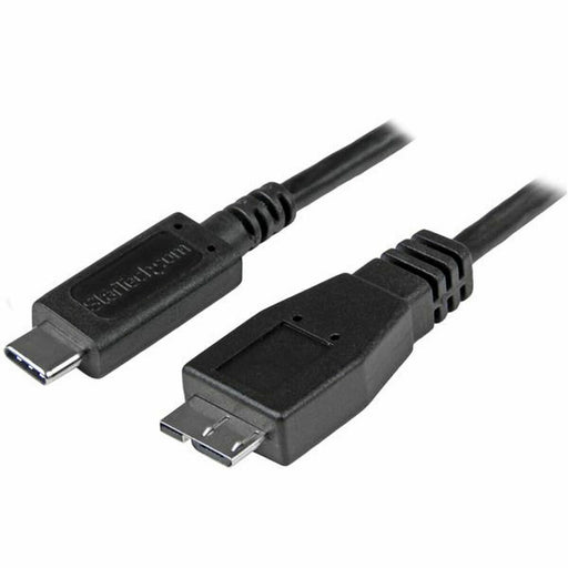 Cable Micro USB 3.0 B a USB C Startech USB31CUB50CM Negro 50 cm