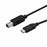 Cable USB Startech USB2CB3M             Negro