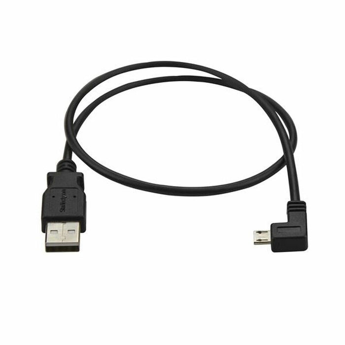 Cable USB Startech USBAUB50CMLA         Negro 0,5 m