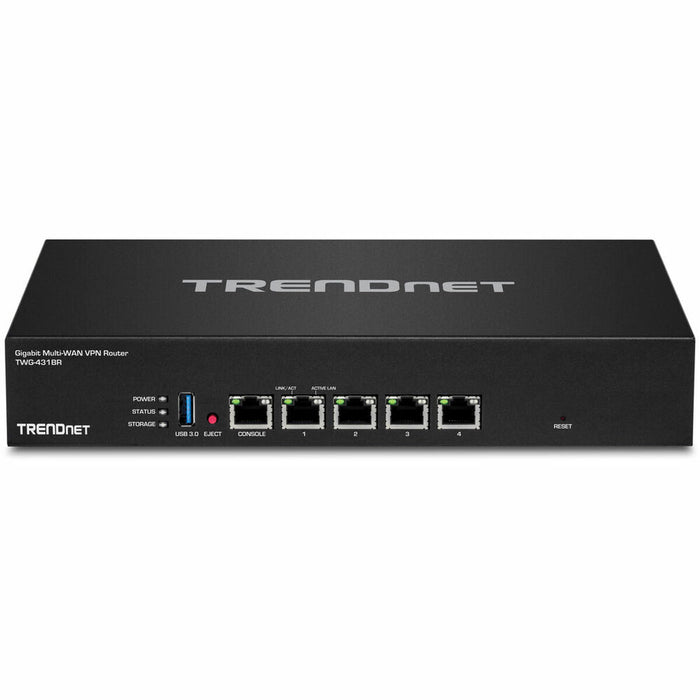 Router Trendnet TWG-431BR Negro