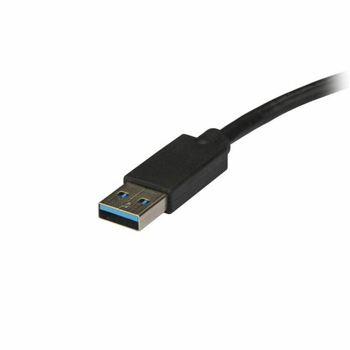 Adaptador USB Startech USB32DPES2           Negro
