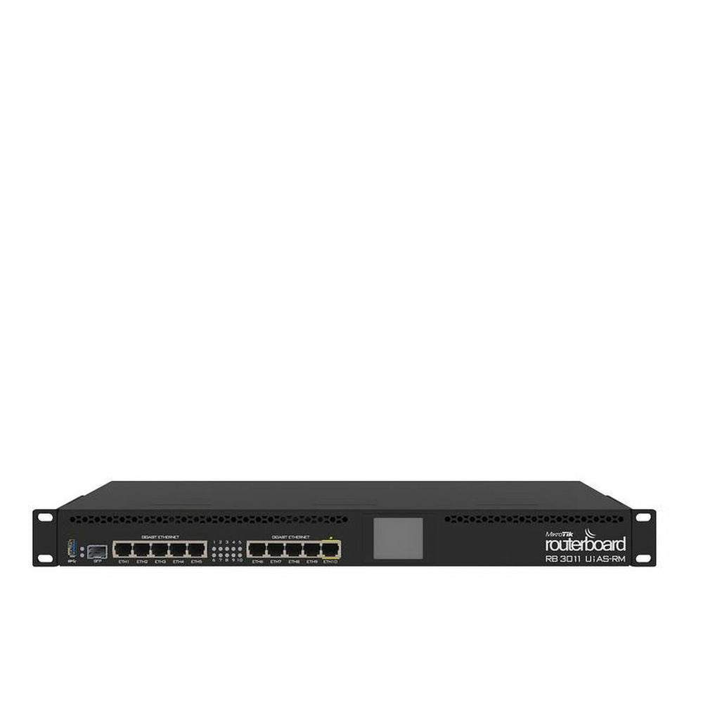 Router Mikrotik RB3011UIAS-RM Gigabit Ethernet Negro