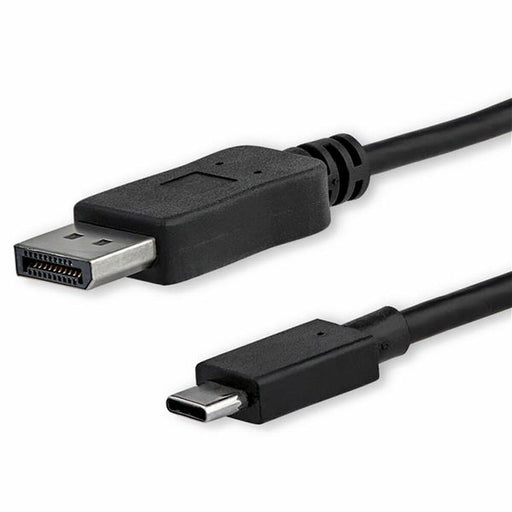 Adaptador USB C a DisplayPort Startech CDP2DPMM1MB Negro 1 m