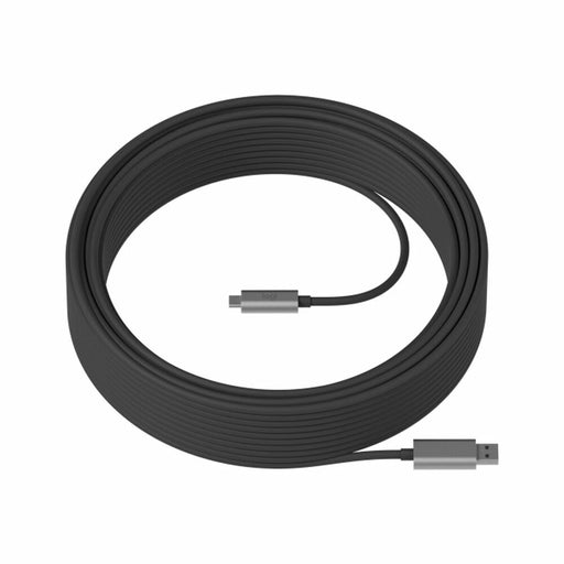 Cable USB A a USB C Logitech 939-001799 Negro 10 m
