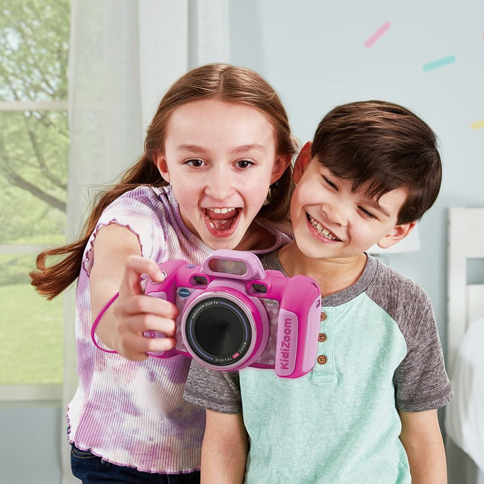 Cámara de fotos infantil Vtech Kidizoom Duo DX Rosa