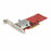 Tarjeta PCI SSD M.2 Startech PEX8M2E2