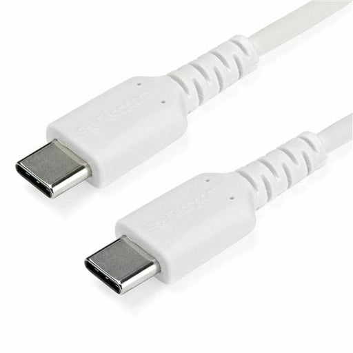 Cable USB-C Startech RUSB2CC1MW 1 m Blanco
