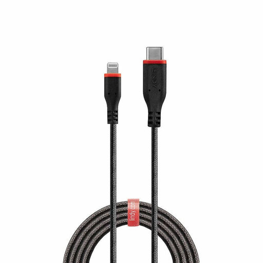 Cable USB LINDY 31285 Negro 50 cm