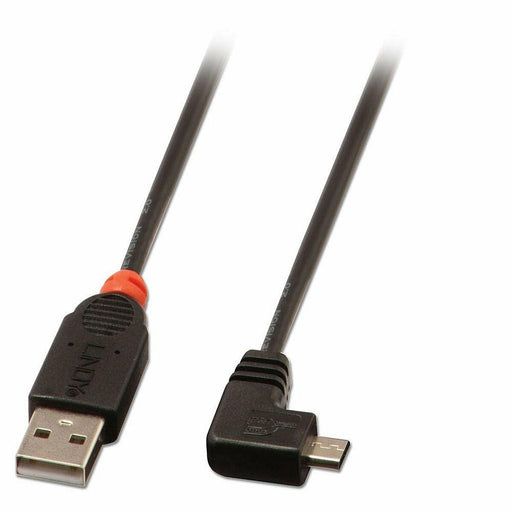 Cable USB 2.0 A a Micro USB B LINDY 31977 2 m Negro