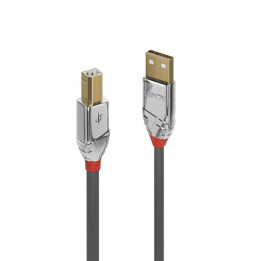 Cable Micro USB LINDY 36643 3 m Negro Gris (1 unidad)