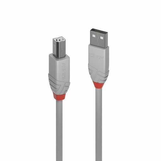 Cable Micro USB LINDY 36684 Negro Gris