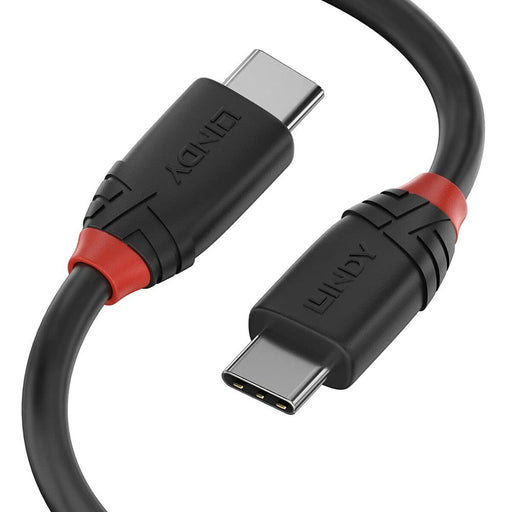 Cable USB-C LINDY 36906 Negro 1 m