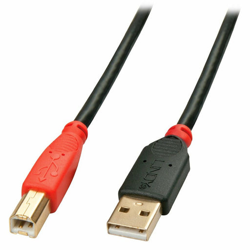 Cable USB A a USB B LINDY 42762 15 m