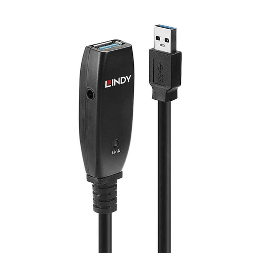 Cable USB LINDY 43322 Negro 15 m