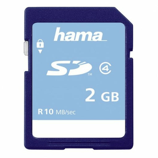 Tarjeta de Memoria SD Hama 00055377 Azul 2 GB