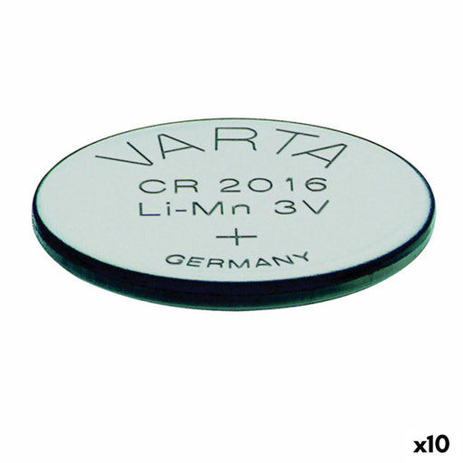 Pila Varta CR 2016     1UD 3 V (10 Unidades)