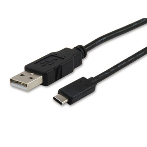 Cable USB A a USB C Equip 12888107 Negro 1 m