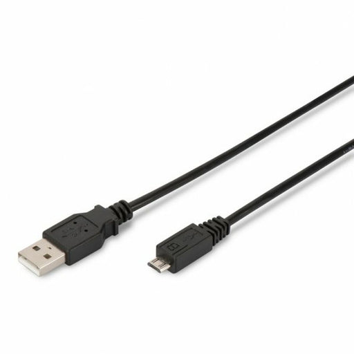 Cable Micro USB Digitus AK-300127-018-S Negro 1,8 m
