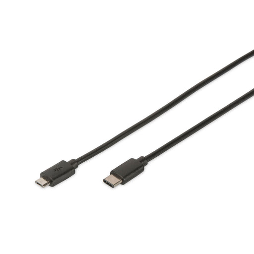 Cable USB C Digitus by Assmann DB-300137-018-S 1,8 m Negro