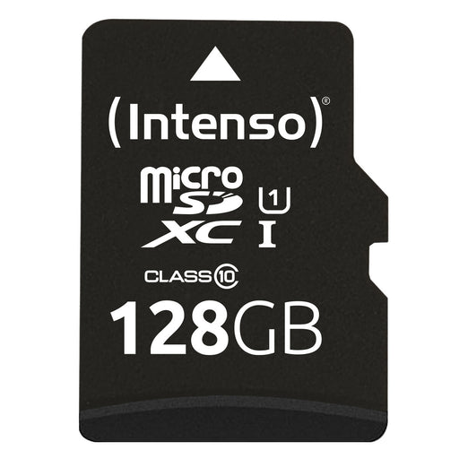 Tarjeta de Memoria Micro SD con Adaptador INTENSO 128 GB