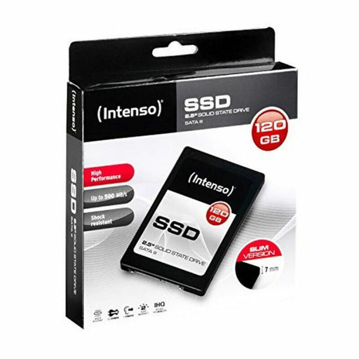Disco Duro INTENSO 3813430 2.5" SSD 120 GB 7 mm 120 GB SSD SSD
