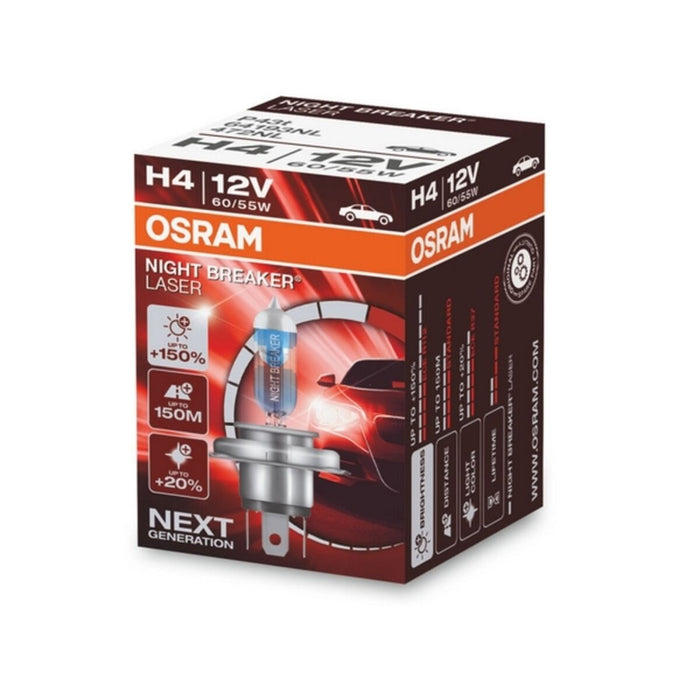 Bombilla para Automóvil Osram 64193NL H4 12V 60/55W 3900K