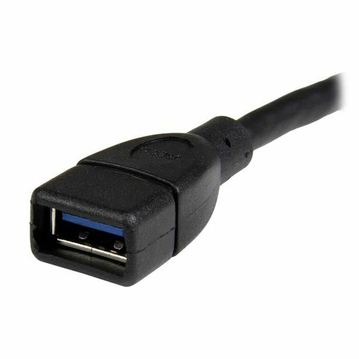 Cable USB Startech USB3EXT6INBK         Negro