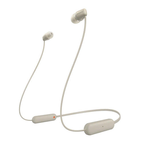 Auriculares Bluetooth Sony WI-C100 Beige