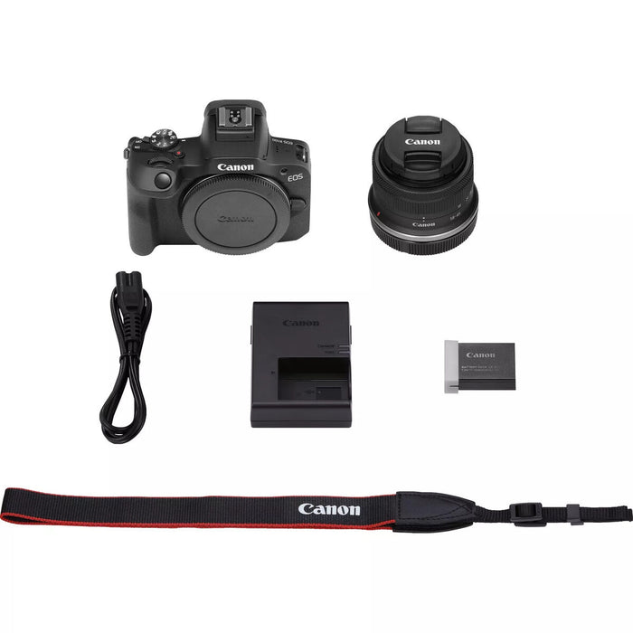 Cámara Digital Canon R1001 + RF-S 18-45mm F4.5-6.3 IS STM Kit