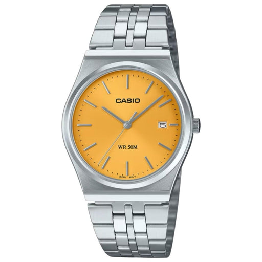Reloj Hombre Casio Amarillo Plateado (Ø 35 mm)