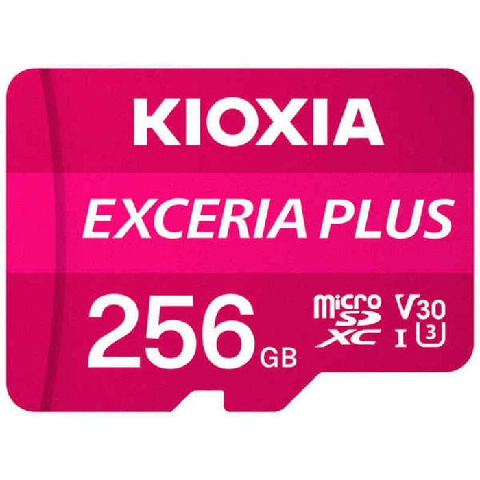 Tarjeta de Memoria Micro SD con Adaptador Kioxia Exceria Plus Rosa Clase 10 UHS-I U3