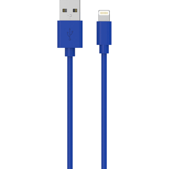 Cable USB BigBen Connected WCBLMFI1MBL Azul 1 m (1 unidad)