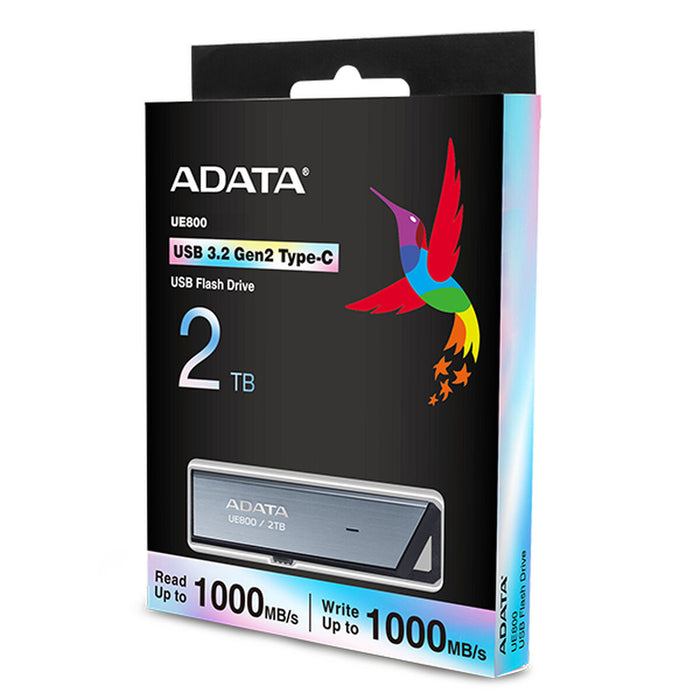 Memoria USB Adata ELITE UE800 Plateado 2 TB